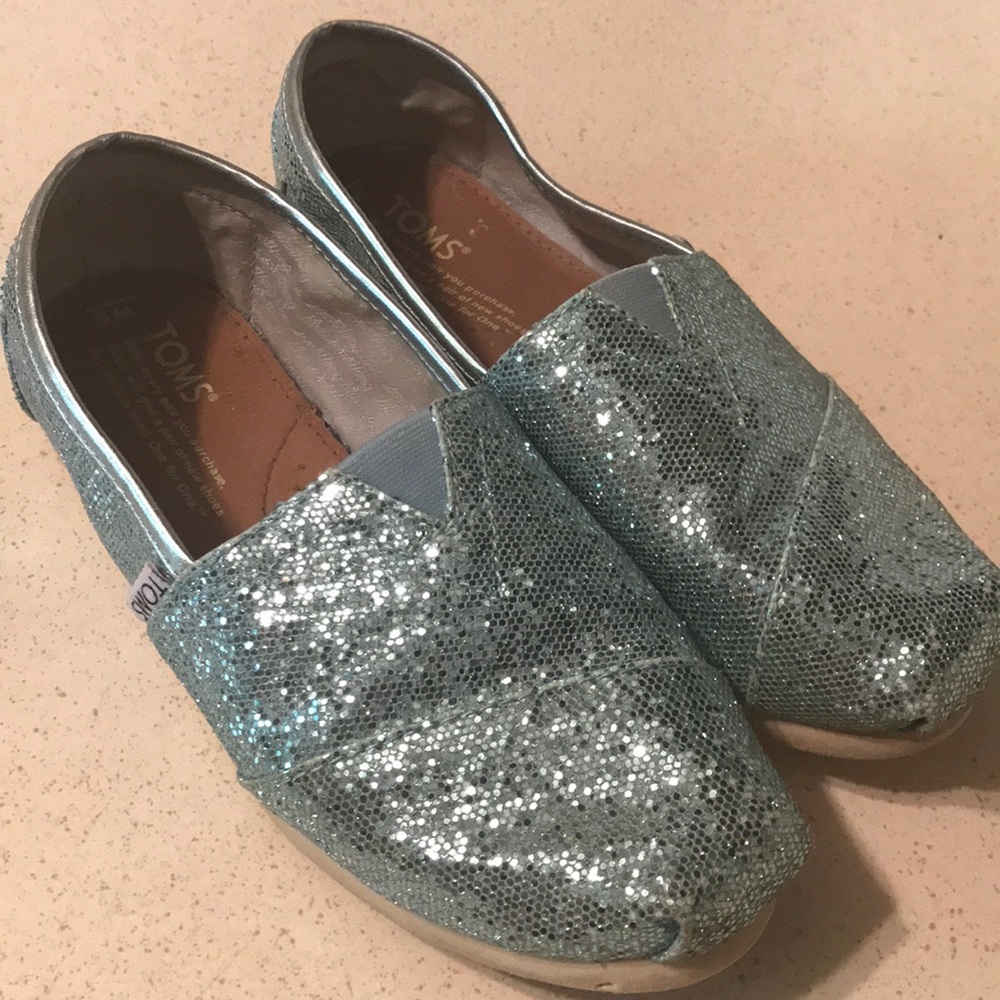 Toms sequin shoes